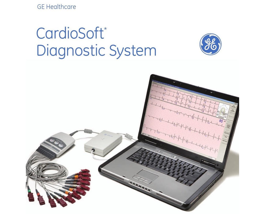 CardioSoft v6.7 ECG Stress System w/ EMR Communication & Full Disclosure Storage