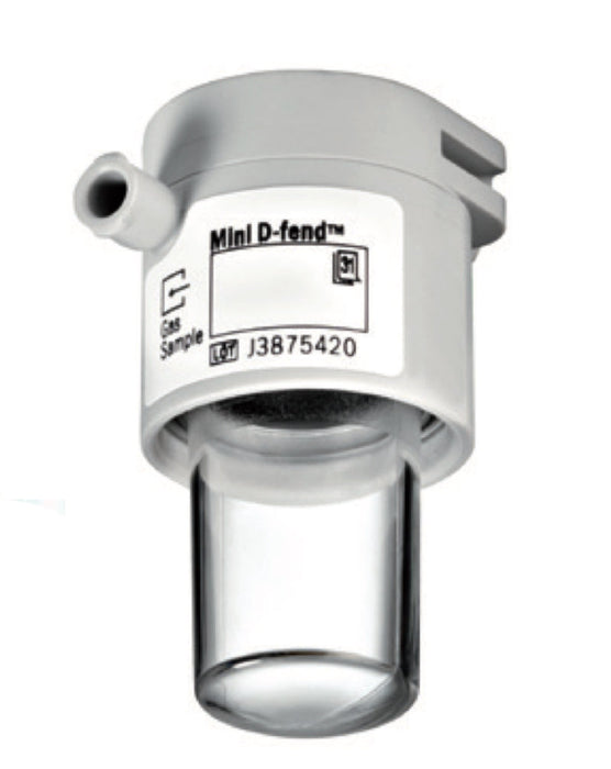Mini D-Fend Gas Module Water Trap for ICU Machines. Single-Patient (10/Bx)