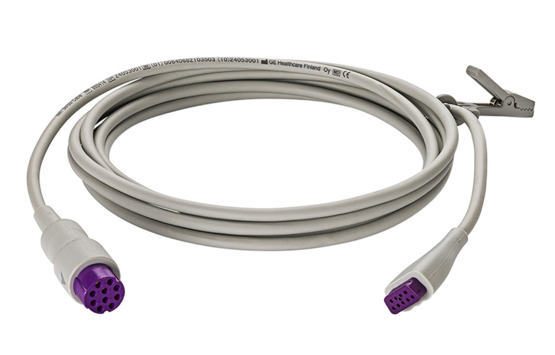 Sensor Cable for Neuromuscular Transmission Monitoring (NMT). 3meters