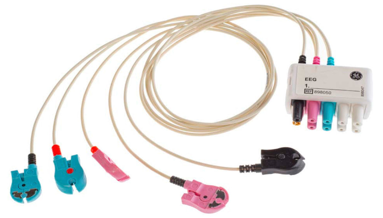 Reusable EEG Leadwire Sets. 2-Channel. AEP. Referential