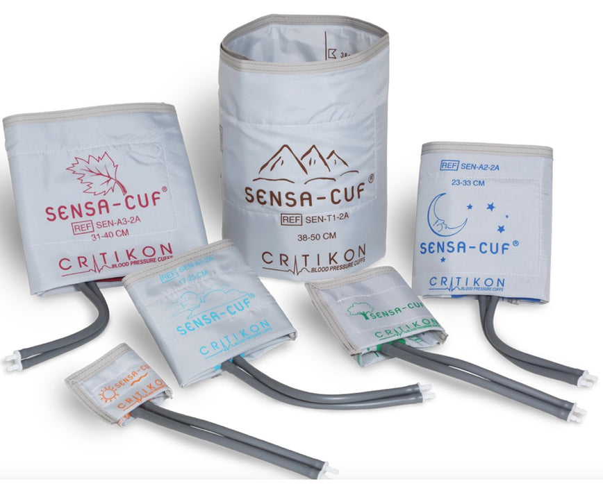 Sensa-Cuf Blood Pressure Cuff with Dinaclick Connector – 5/cs Child