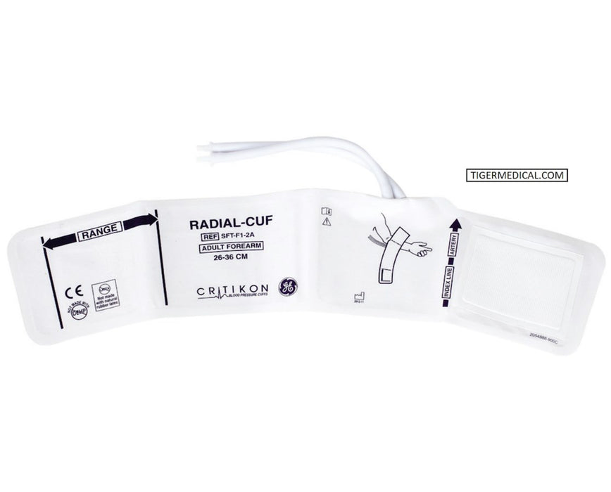 Cuff Connector GE Radial-Cuf Forearm Blood Pressure Cuff. Save at Tigermedical — Tiger ...