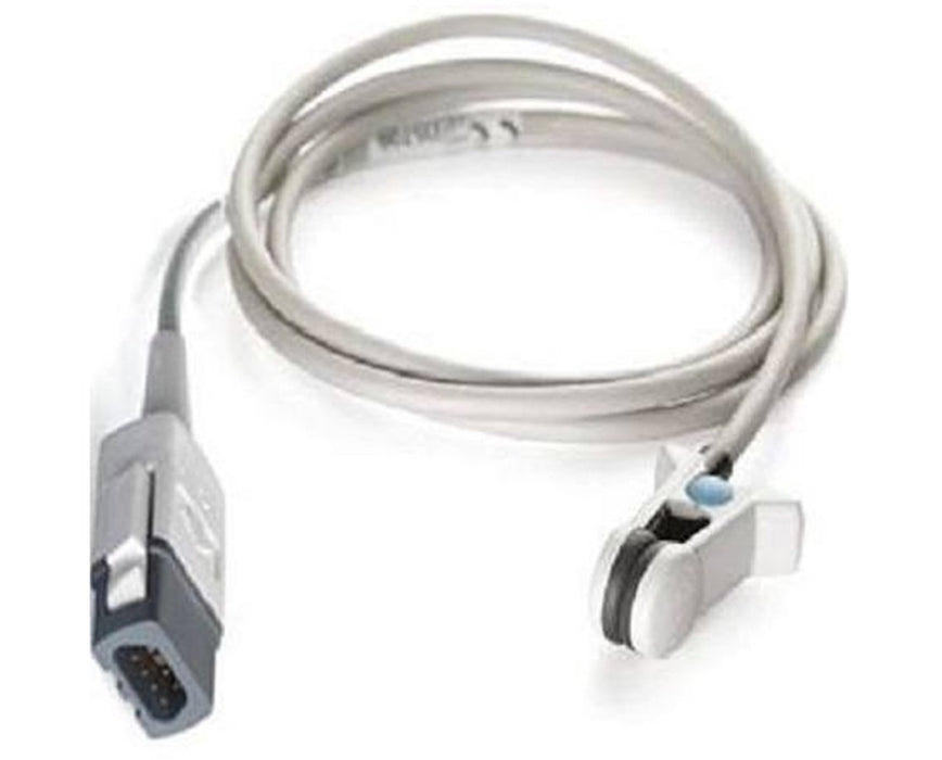 TruSignal Integrated Ear Sensor with Connector - GE Connector, 6.6 ft