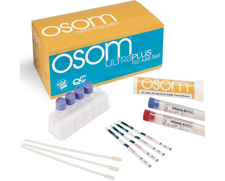 OSOM Ultra Plus Flu A&B Kit (25 test kits)