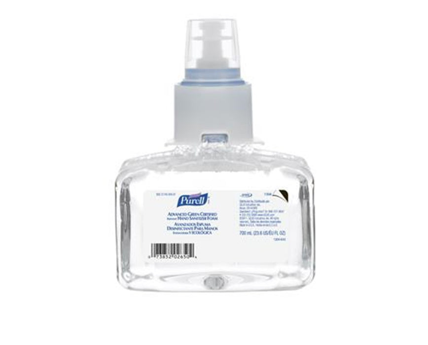 Advanced Green Certified Instant Hand Sanitizer Foam: 1200 ml Refill - / For the TFX Touch Free Dispenser (2/Case)