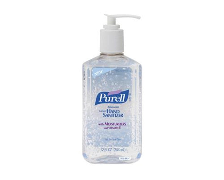 Advanced Instant Hand Sanitizer: 12 fl oz Pump Bottle, 12/cs