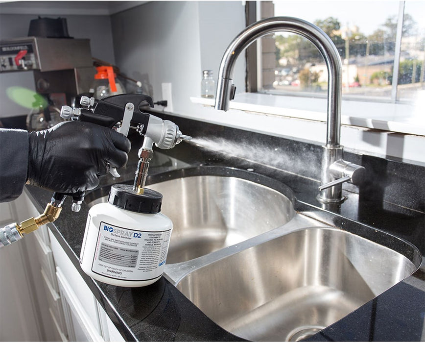 BioSpray D2 Surface Sanitizer & Disinfectant – 12/Cs
