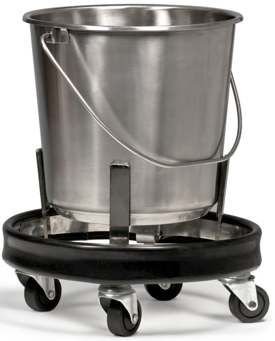 Stainless Steel Kick Bucket-Stand Set
