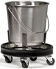 Stainless Steel Kick Bucket-Stand Set