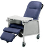 Lumex Three Position Recliner. Imperial Blue