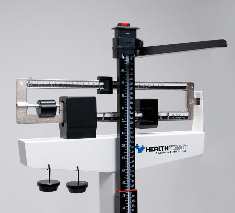 Physician Mechanical Beam Scale with Wheels