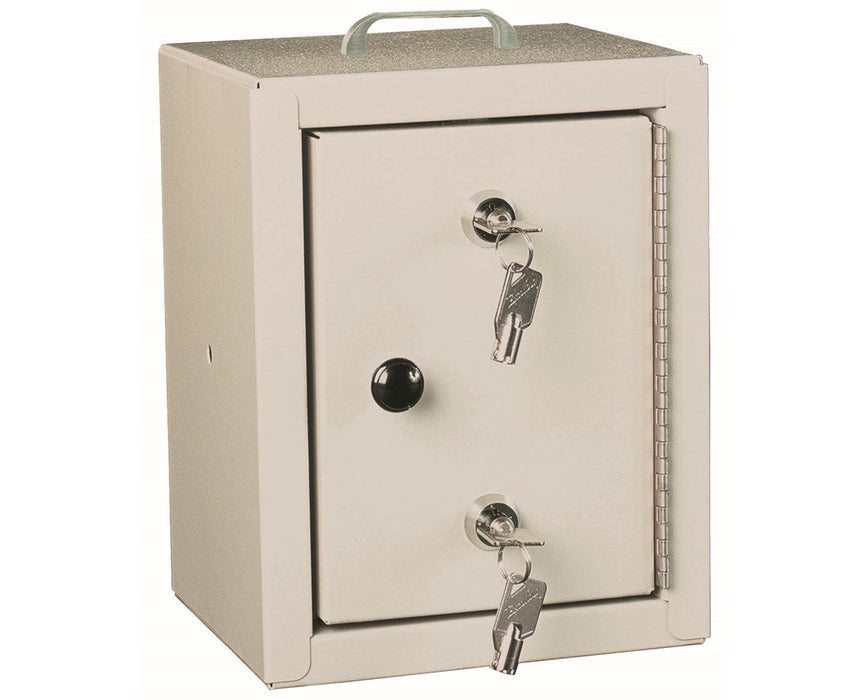 Standard Line Narcotics Cabinet w/ Double Lock - Medium & Disengage Top Lock, Standard Shipping