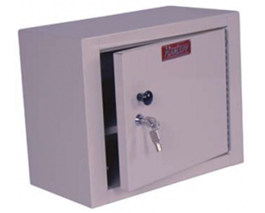 Single Door 1 Lock Narcotics Cabinet - Small, 10" H x 7" W x 7" D