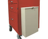 Two Gallon Steel Waste Container with Mounting Bracket