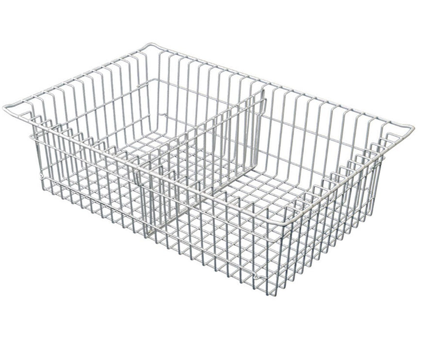 5" Wired Basket w/ Short Divider for Medstor Max Cabinets