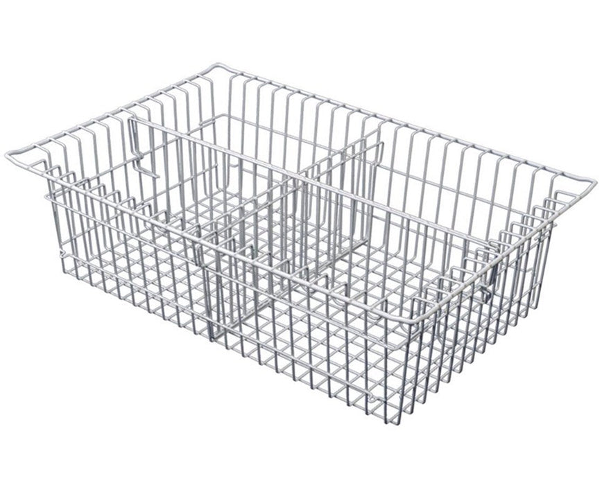 5" Wired Basket w/ Long & Short Divider for Medstor Max Cabinets