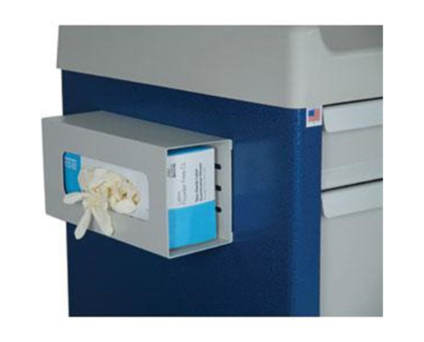 Aluminum Glove Box Holder: Glove Box Holder, Vertical Mount