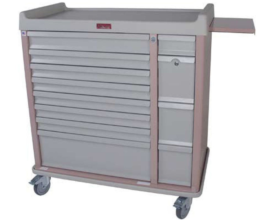 OptimAl All-Alluminum Medication Box Cart