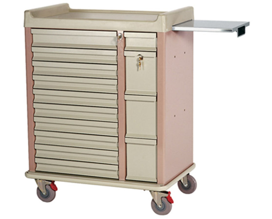 OptimAl All-Alluminum Medication Box Cart