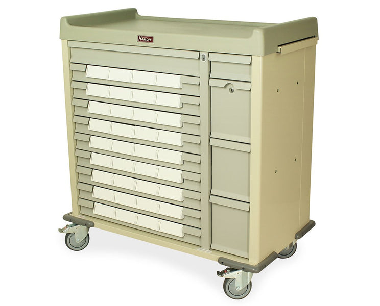 Harloff 2 Column Med-Bin Medication Cart. Save at Tigermedical