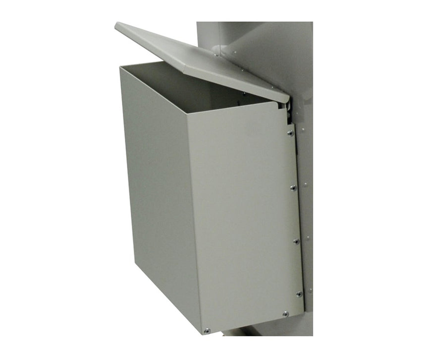Aluminum Waste Container With Mounting Bracket Only