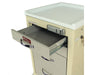 Harloff M-Series Steel Anesthesia Cart - Premium Drawers