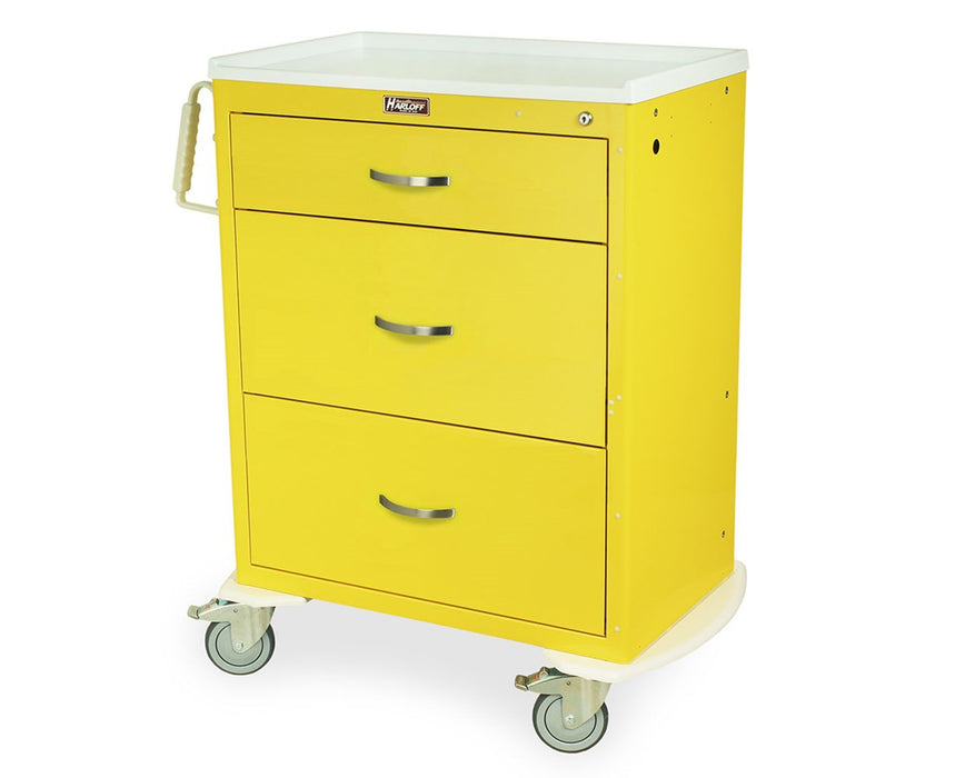 M-Series Steel Infection Control Cart w/ Key Lock