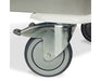 Harloff M-Series Steel Anesthesia Cart - Premium Wheels