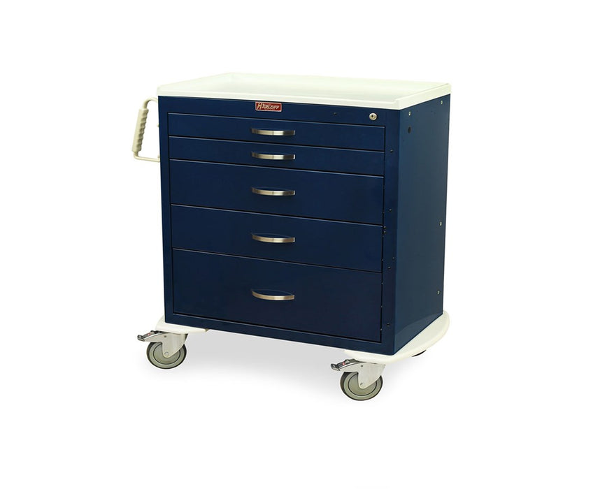 M-Series Wide Short Steel Infection Control Cart