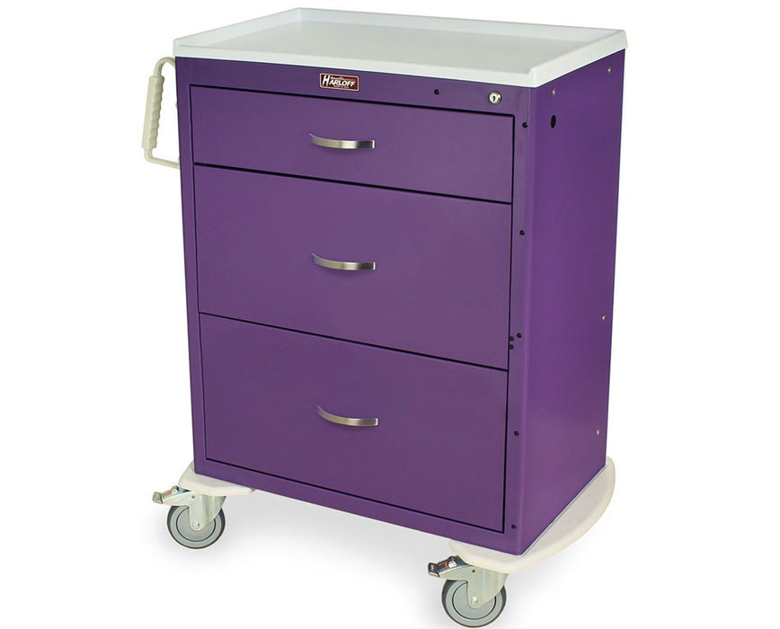 M-Series Tall / Wide Steel Infection Control Cart