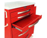 A-Series Aluminum Emergency Crash Cart w/ Breakaway Lock - Premium Drawers