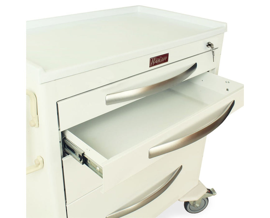 A-Series Wide Aluminum Infection Control Cart