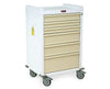 MR-Conditional Anesthesia Cart. Six drawers, standard package