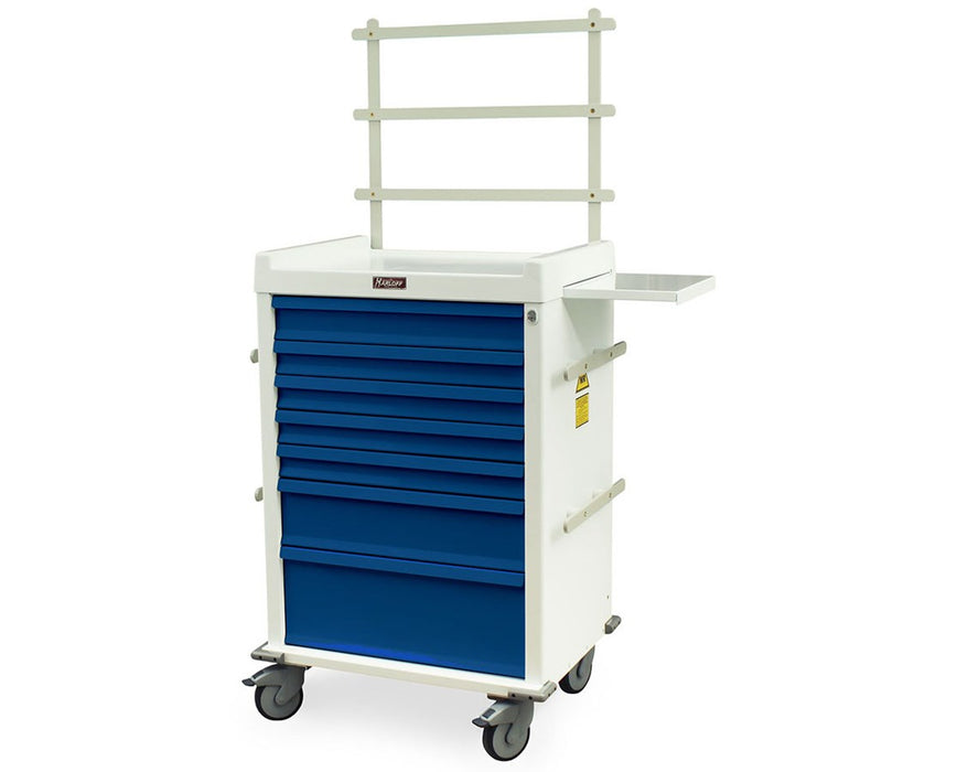 MR-Conditional Anesthesia Cart - Seven drawers, specialty package