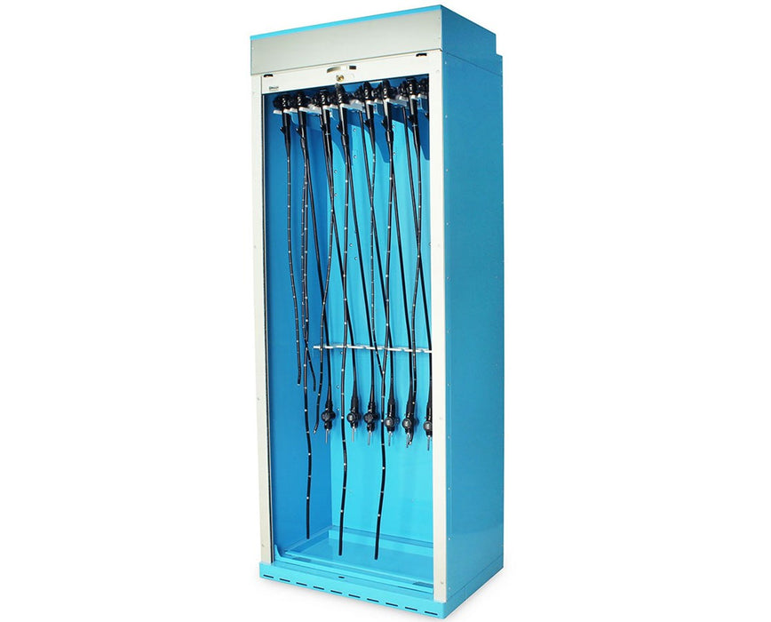 Sixteen Scope Storage Cabinet w/ Tambour Door, Key Lock & Drying Package