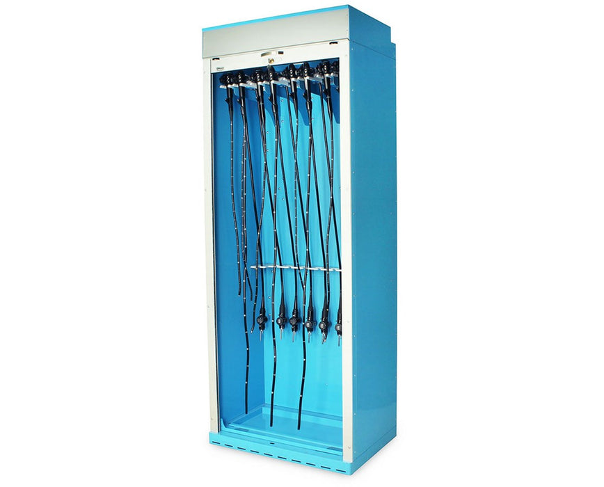 Sixteen Scope Storage Cabinet w/ Tambour Door & Key Lock