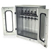 Wall-Mounted ENT Scope Cabinet w/ Drying Package. Stainless Steel & Keylock [6 Scope Capacity]