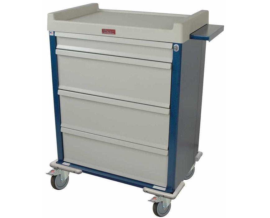 Standard Line Single Column 270 Medicine On Time Medication Cart - Standard Package