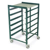 Scope Mobile Storage Cart w/ 8 Tray Capacity, Breakaway Lock & Welded Frame