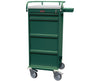 Value Line 240 Punch Card Medication Cart. Key Lock, Standard Package & Locking Narcotics Box