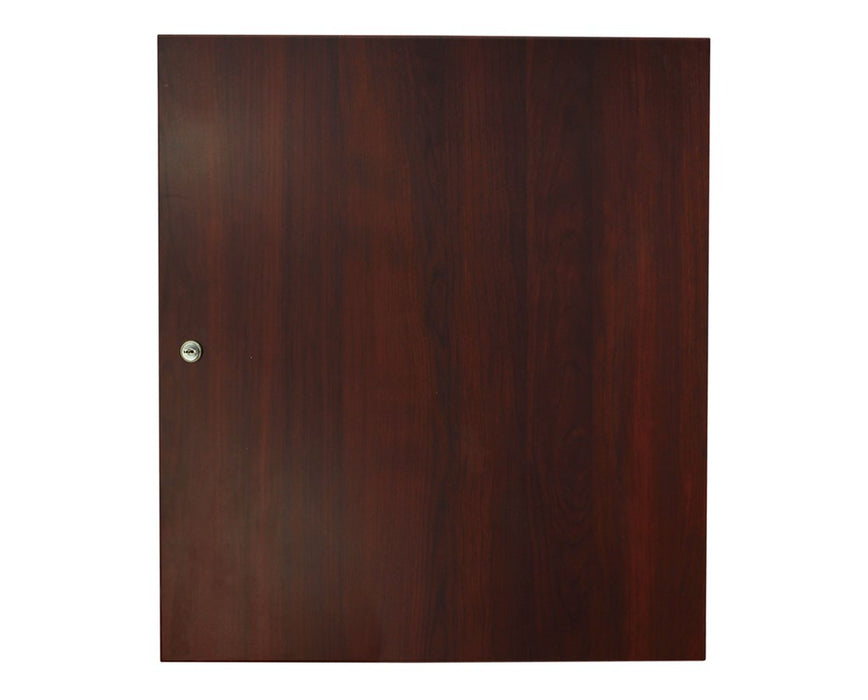Wood Vinyl Large Capacity In-Room Medication Storage Cabinet