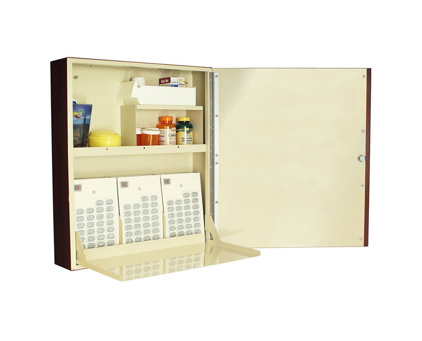 ADA-Compliant Slim In-Room Medication Cabinet