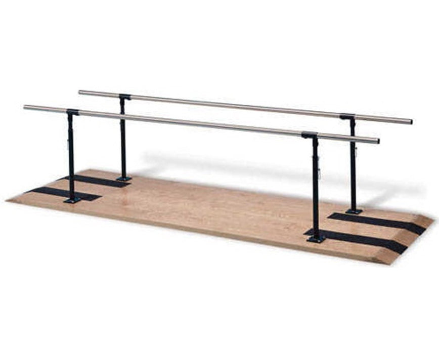 Height Adjustable Parallel Bars w/ Anti-Slip Matting