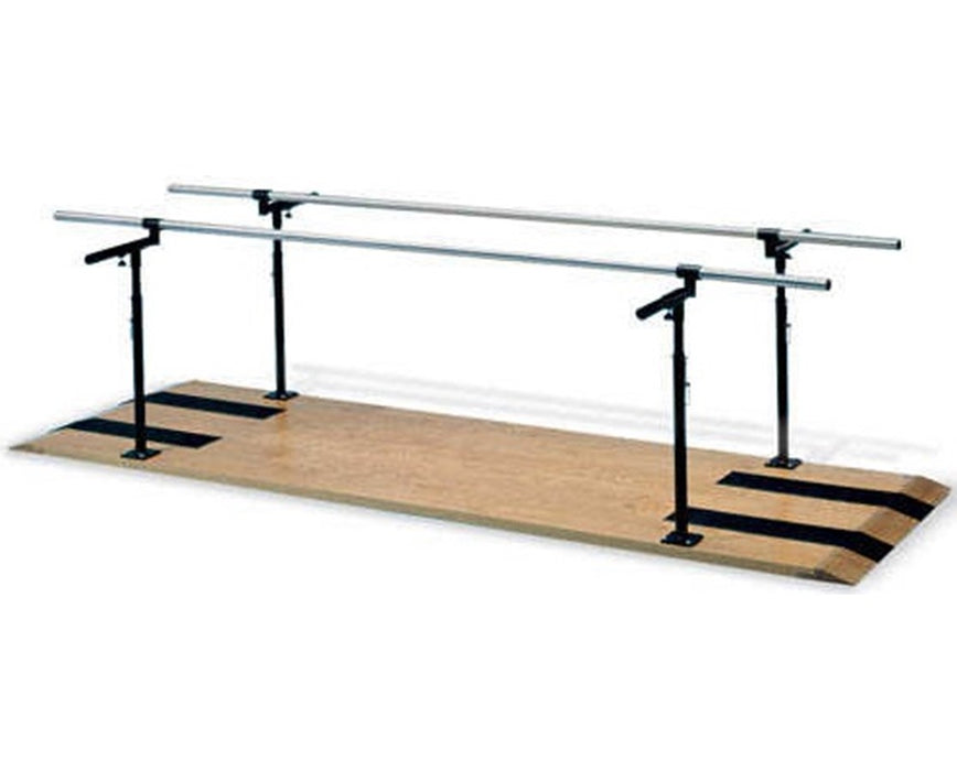 Height / Width Adjustable Parallel Bars 12 ft. w/ Abduction Board