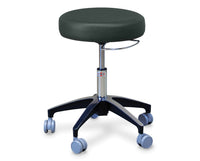 Heavy Duty Air-Lift Stool [Black Upholstery]