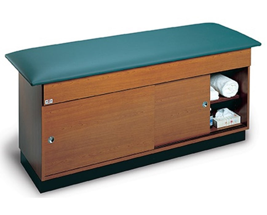 Cabinet Treatment Table w/ Flat Top. Standard: 72" L x 24"W