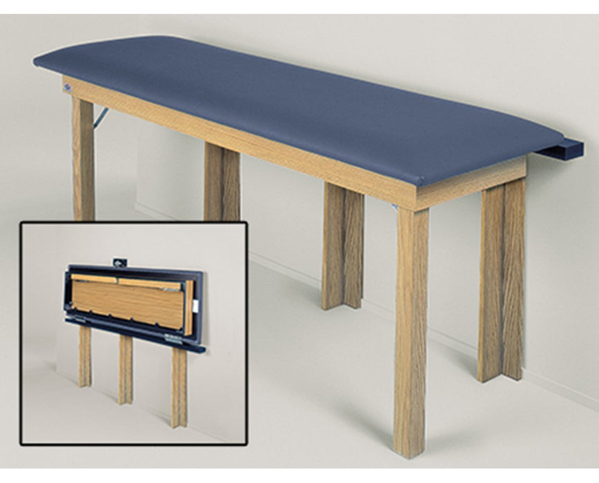 Folding Treatment / Changing Table - Navy Blue Upholstery