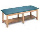 6 Leg Bariatric Treatment Table w/ Shelf & Flat Top