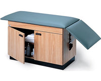 Space Saver Cabinet Treatment Table w/ Flat Top & Drop Section