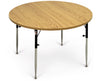 Height-Adjustable Round Work Table